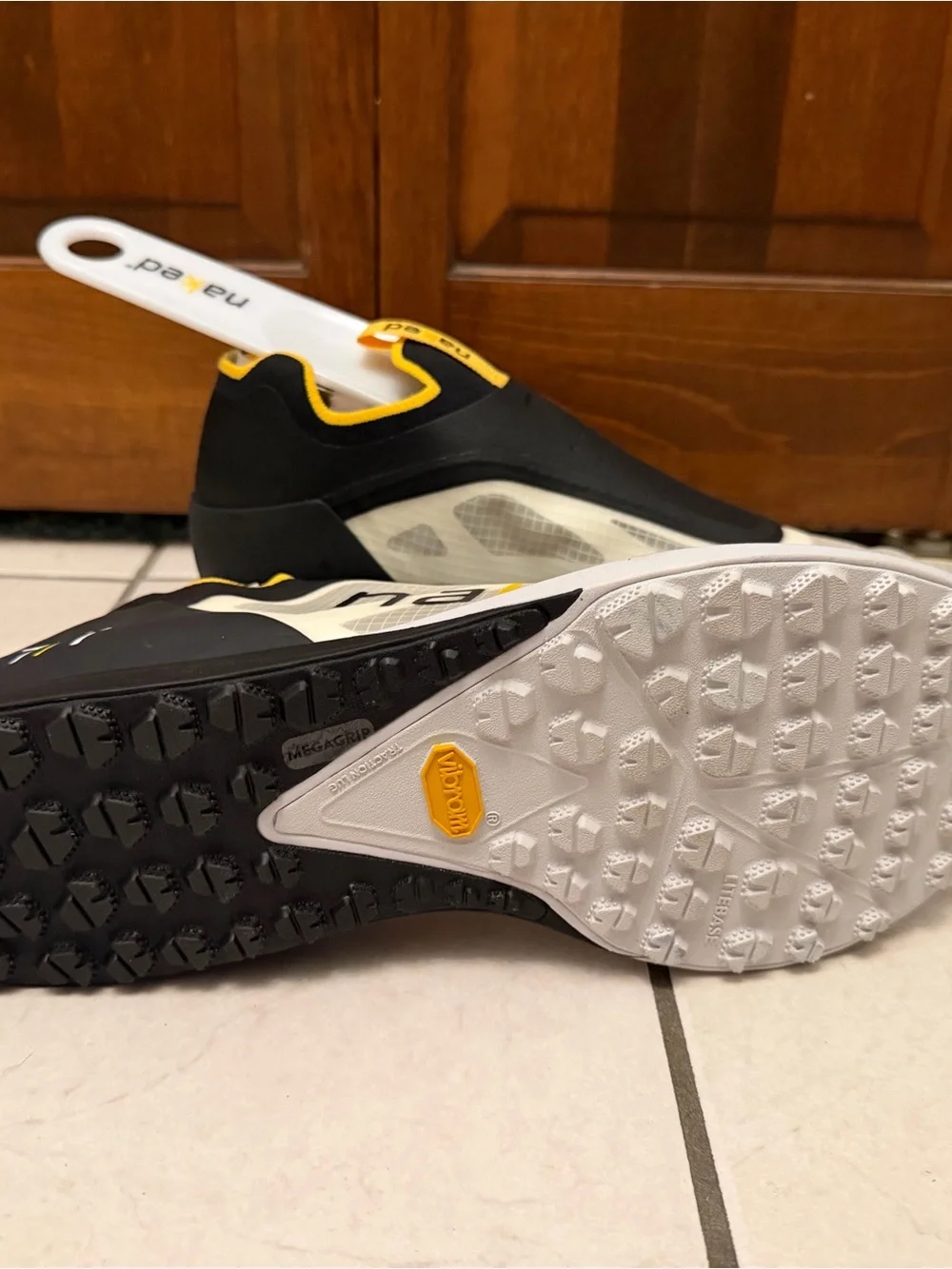 NWT (no box) Naked Running Slip-On Trail Running Shoes, men’s size 11